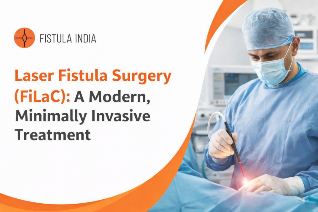 Laser Fistula Surgery (FiLaC) minimally invasive treatment for anal fistula using advanced laser technology